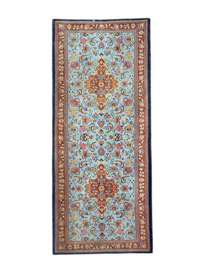 On Hold - Persian Qom Kork Wool Runner | 2' 9" x 6' 5"