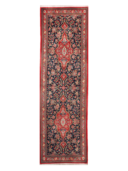 On Hold - Persian Qom Kork Wool Runner | 2' 9" x 8' 6"