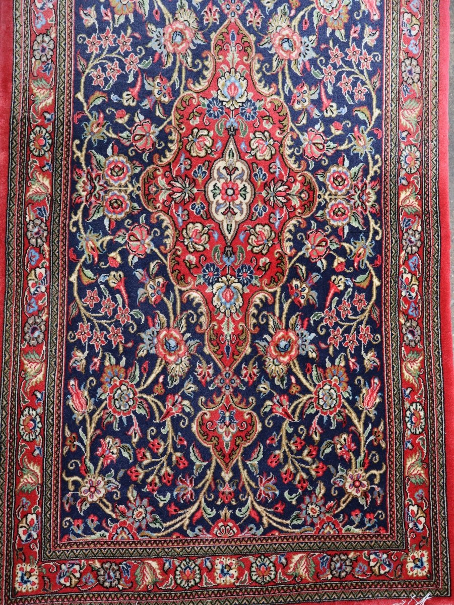 On Hold - Persian Qom Kork Wool Runner | 2' 9" x 8' 6"