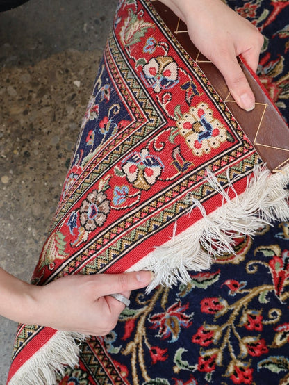 On Hold - Persian Qom Kork Wool Runner | 2' 9" x 8' 6"