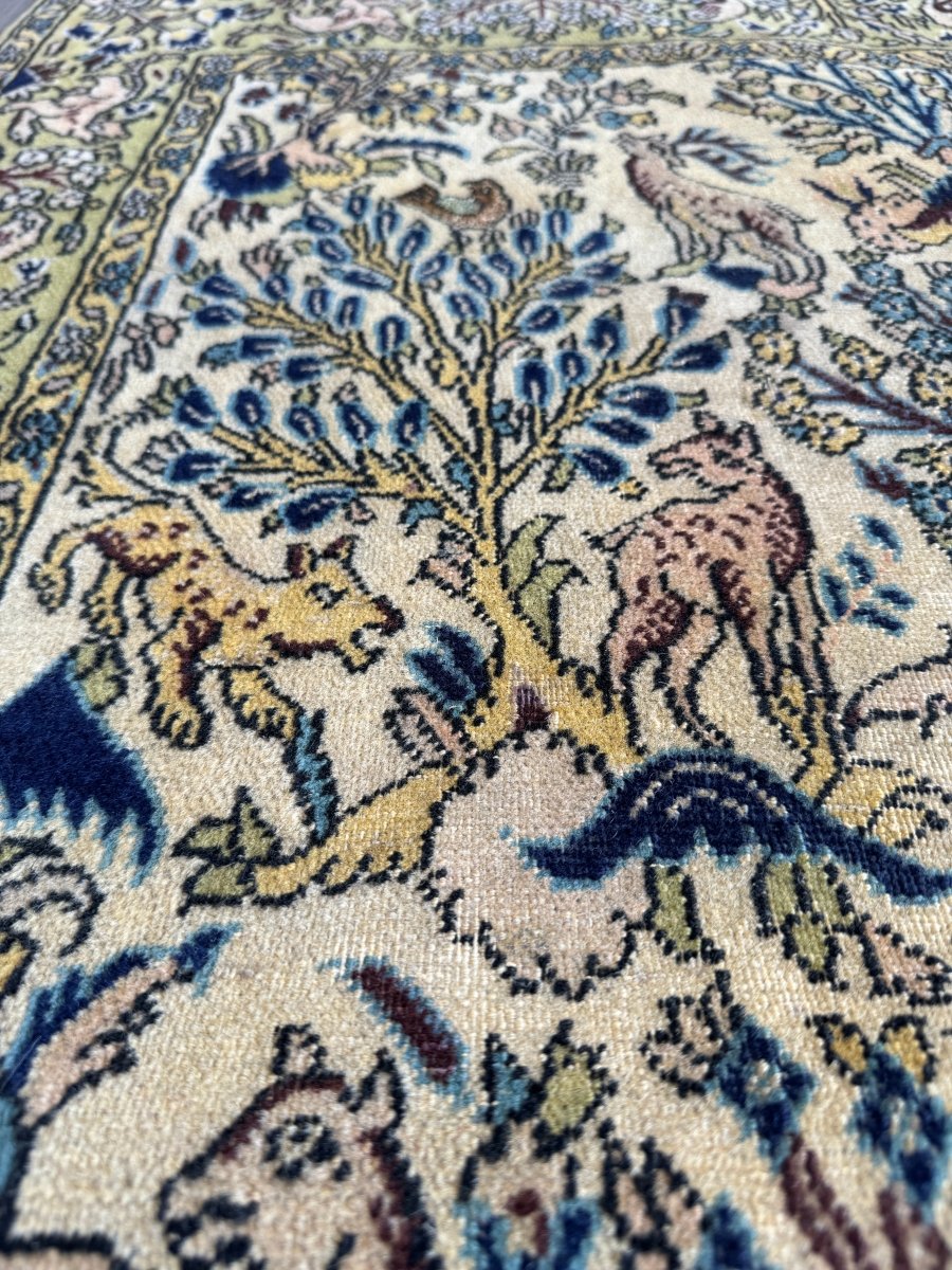 Persian Qom Rug | 3' 6" x 5' 1"