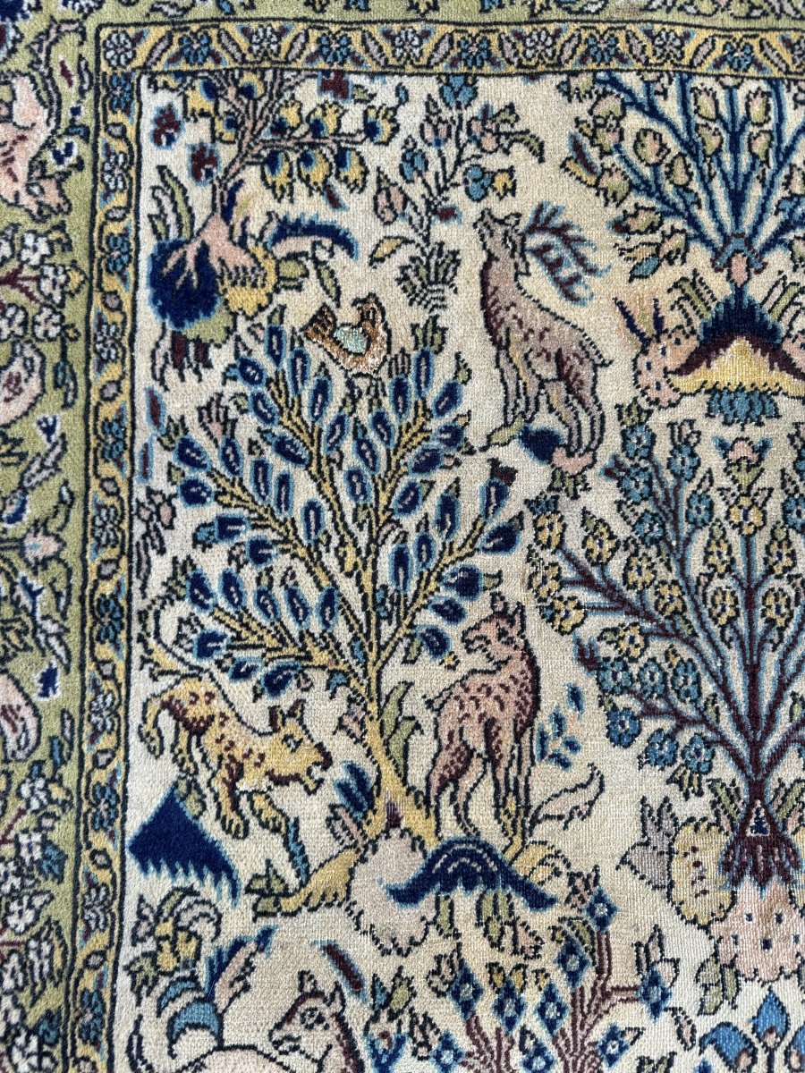 Persian Qom Rug | 3' 6" x 5' 1"