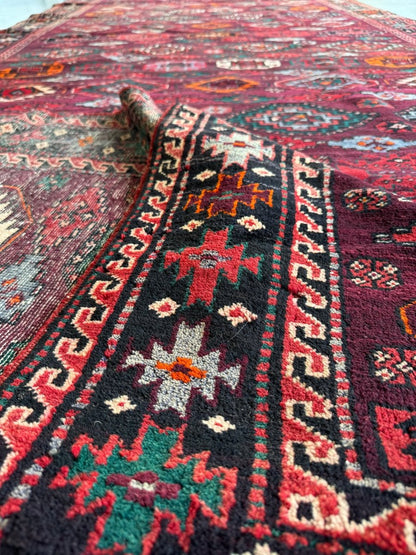 Persian Quchan Rug | 5' 5" x 13' 7"
