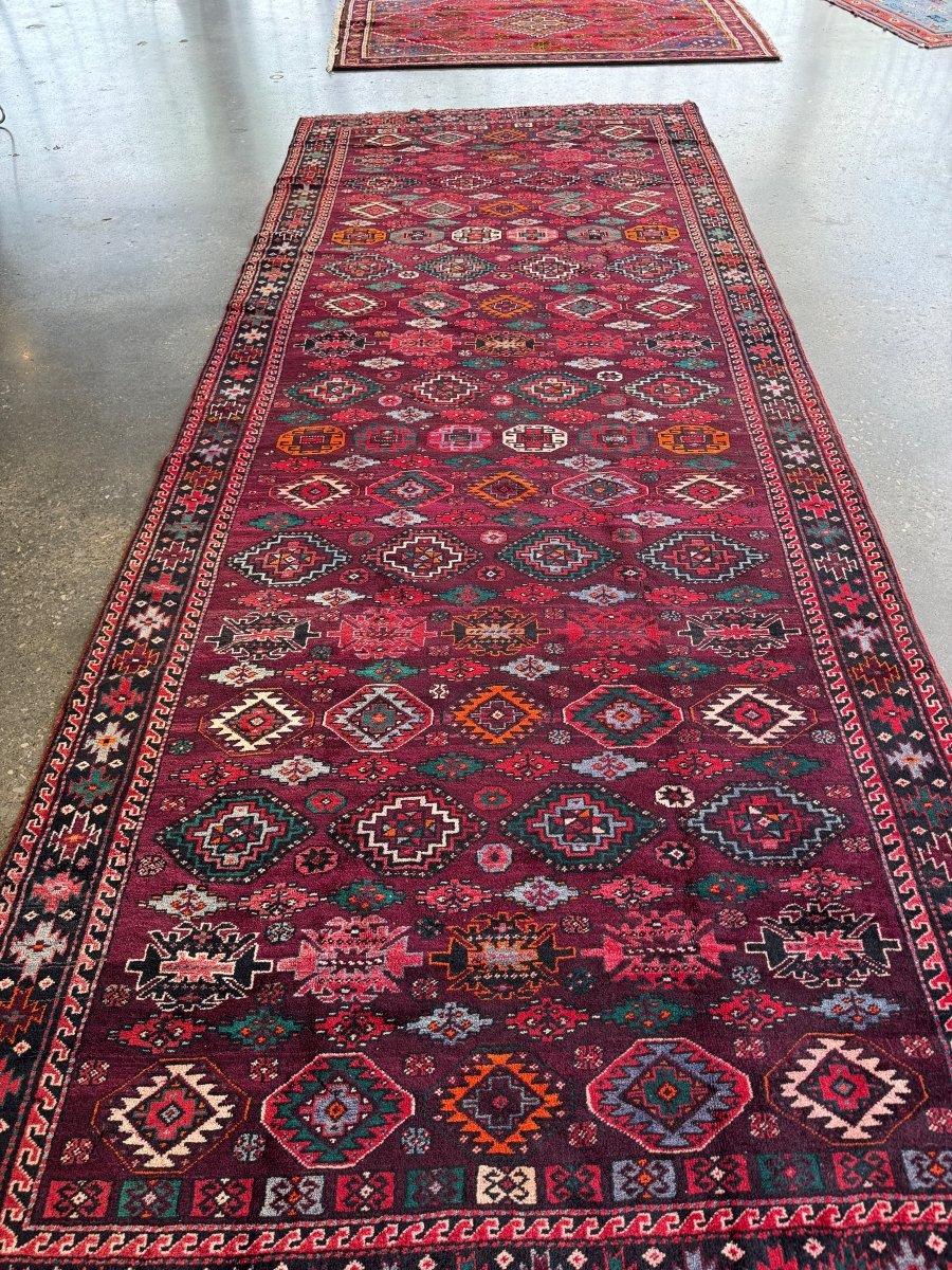 Persian Quchan Rug | 5' 5" x 13' 7"