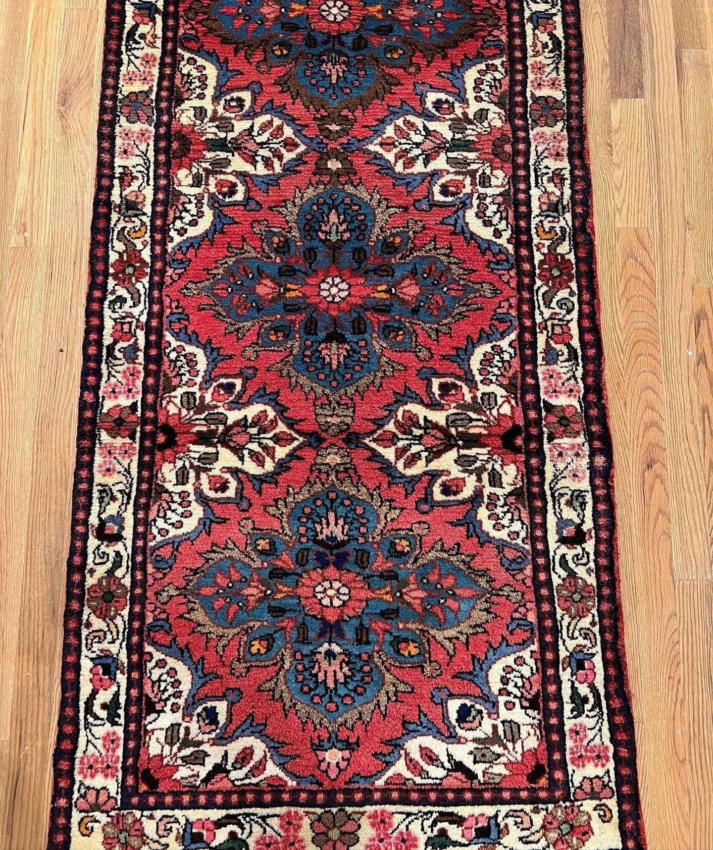 Persischer Rudbar Läufer| 2’8”x11’1’
