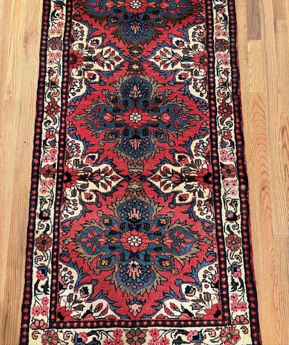 Persischer Rudbar Läufer| 2’8”x11’1’