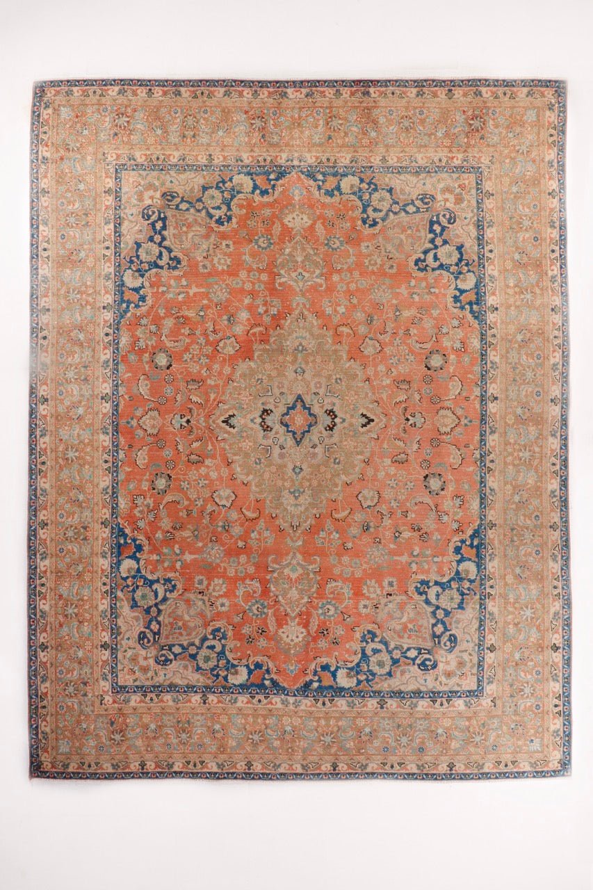 Persian Sabzevar Rug | 9' 5" x 12' 4"