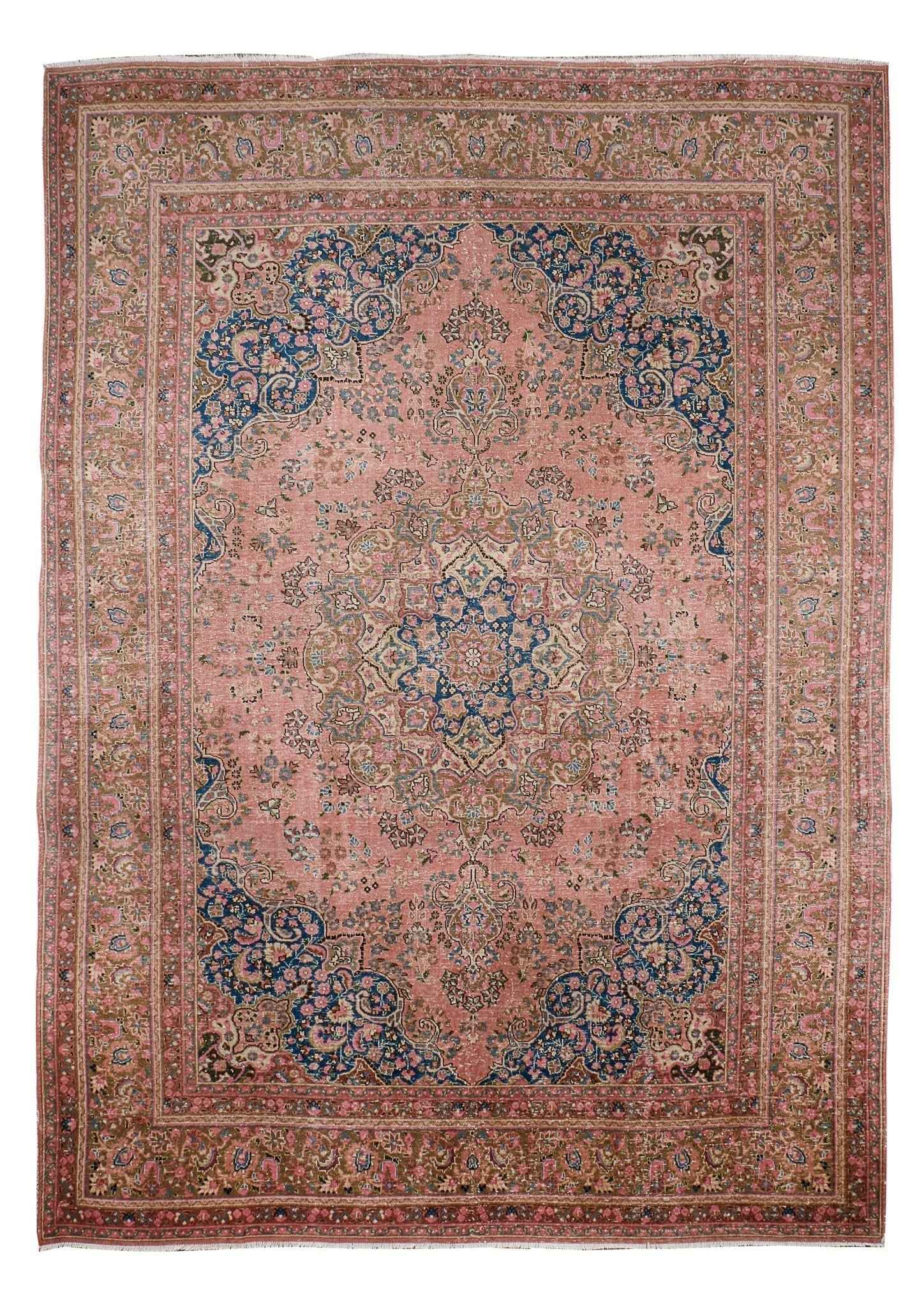 Persian Sabzevar Rug | 9' 6" x 12' 11"