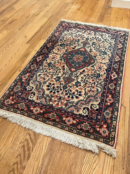 Persian Sarouk Rug | 2' 3" x 3' 6"