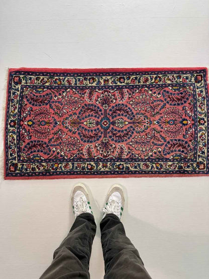 On Hold - Persian Sarouk Rug | 2' 3" x 4' 3"