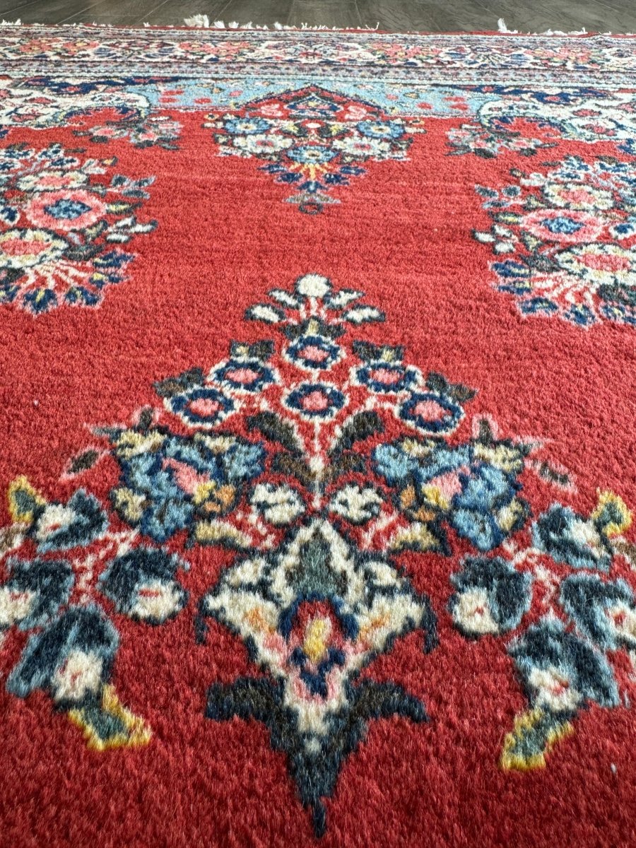 Persian Sarouk Rug | 6' 1" x 8' 10"
