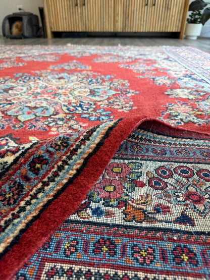 Persian Sarouk Rug | 6' 1" x 8' 10"
