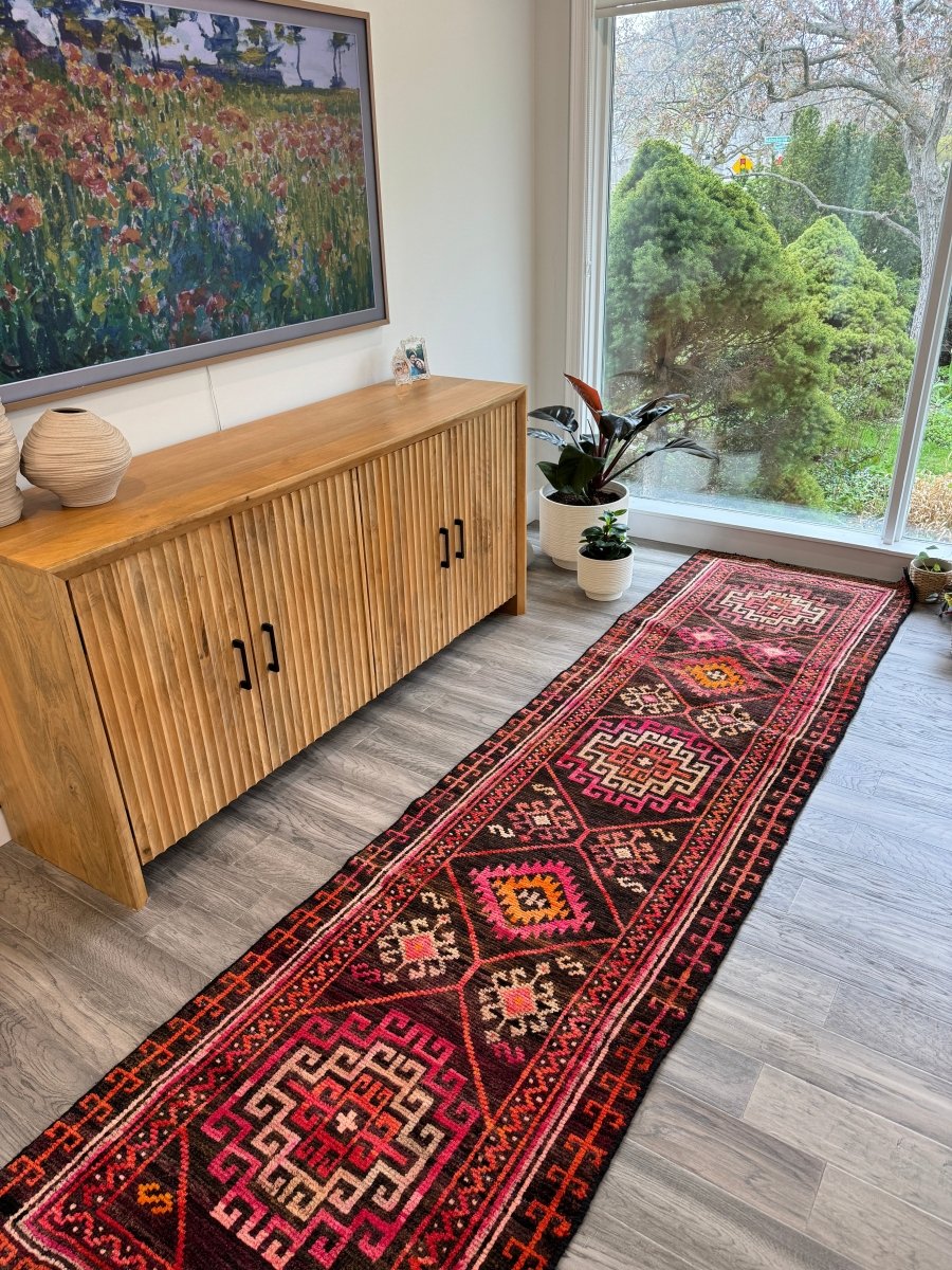 Persian Shahrebabak Runner Rug | 2' 8" x 10' 4"