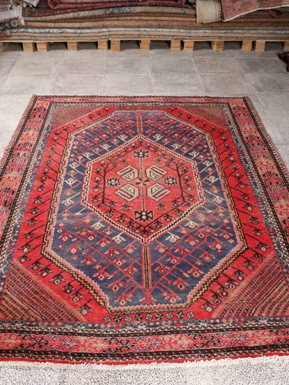 Persian Shahreh-Babak Rug | 5' 5” x 7' 3"