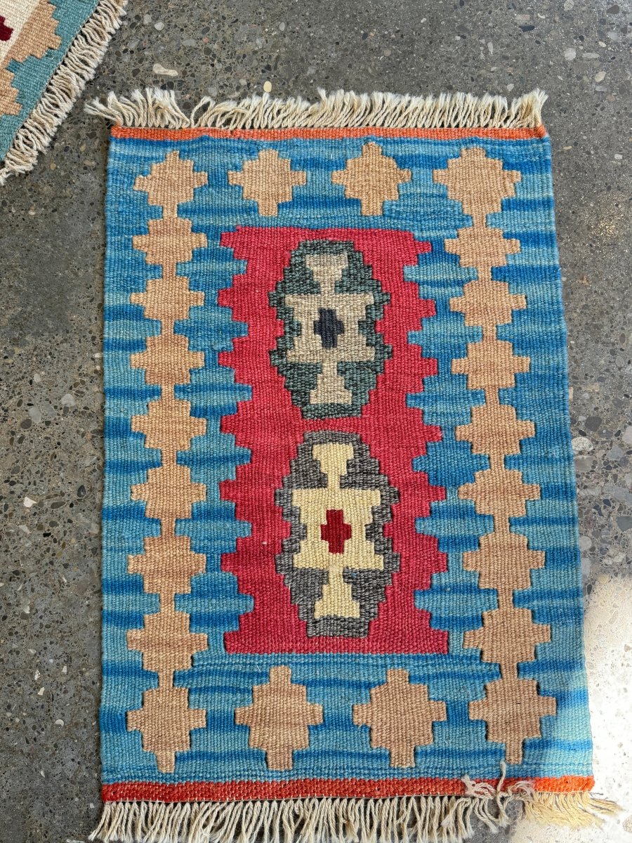 Persian Shiraz Kilim Rug | 1' 5" x 2' 0"
