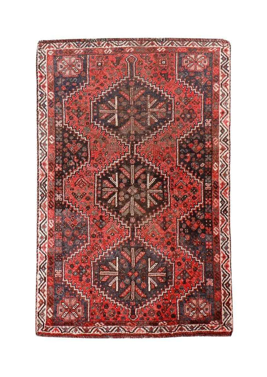 Persian Shiraz Rug | 3' 5” x 5' 3"