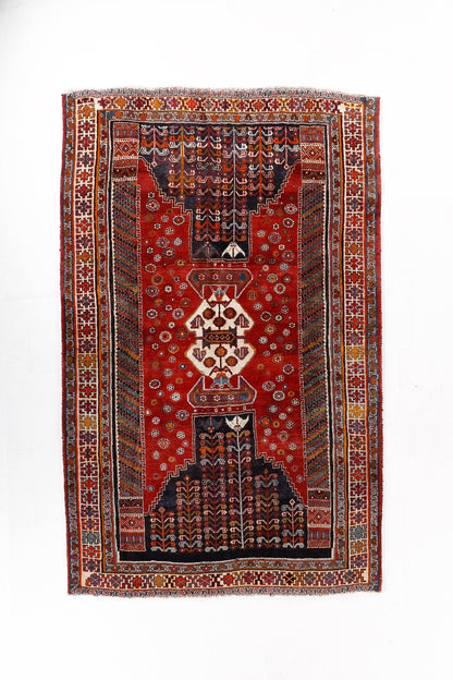 Persian Shiraz Rug | 5' 8" x 6' 10"