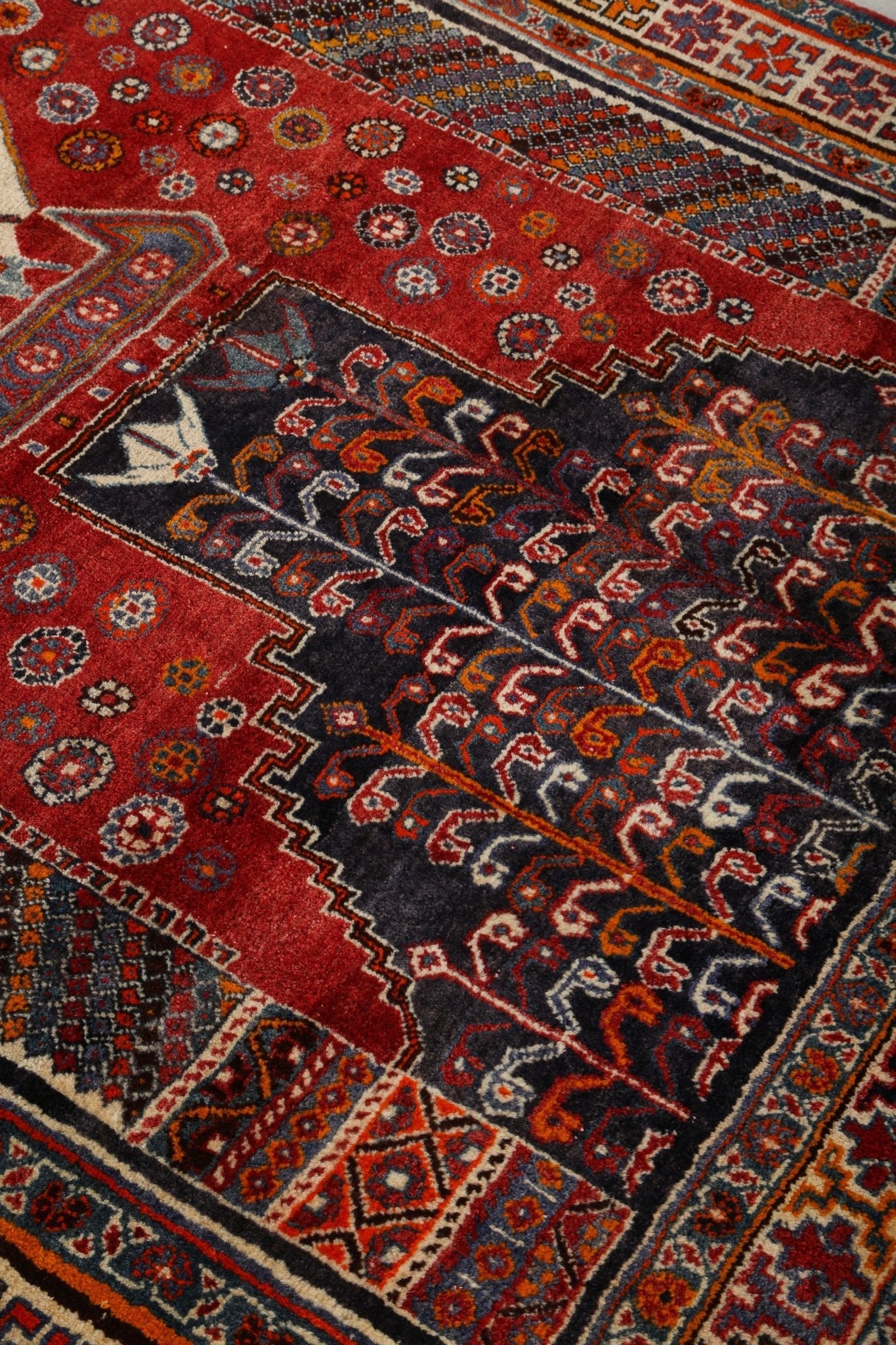 Persian Shiraz Rug | 5' 8" x 6' 10"