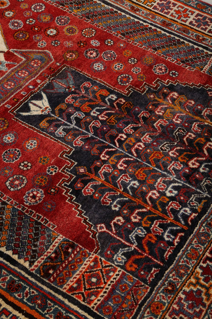 Persian Shiraz Rug | 5' 8" x 6' 10"