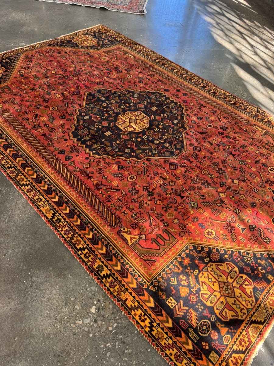 Persian Shiraz Rug | 6' 8" x 10' 1"