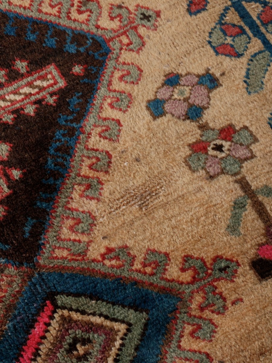 Persian Afshar Rug | 3' 11” x 6' 1"