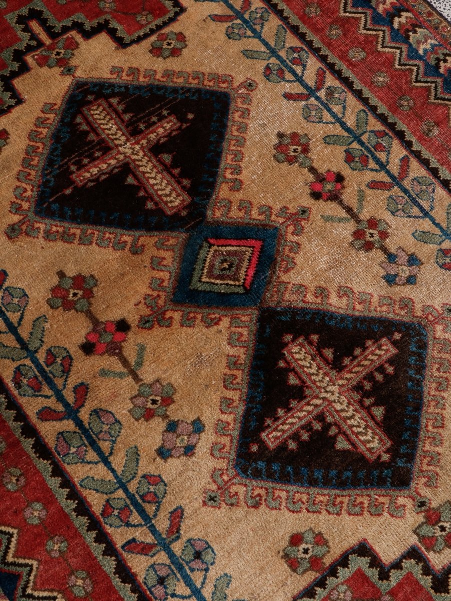 Persian Afshar Rug | 3' 11” x 6' 1"
