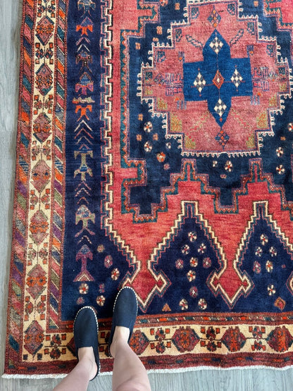 Persian Sirjan Rug | 5' 2" x 9'