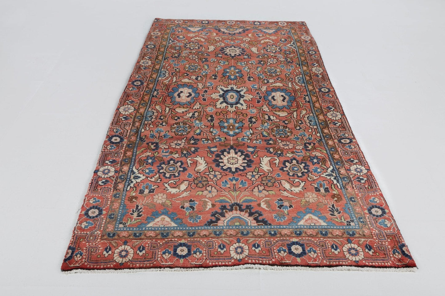 Persian Nanaj Runner Rug | 3' 11" x 9'