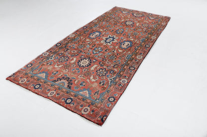 Persian Nanaj Runner Rug | 3' 11" x 9'
