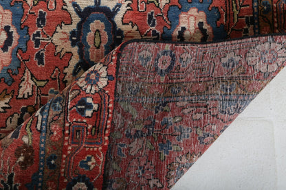 Persian Nanaj Runner Rug | 3' 11" x 9'