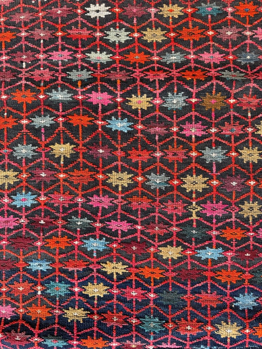 Persischer Suzani Kelim | 2' 6" x 6' 5"