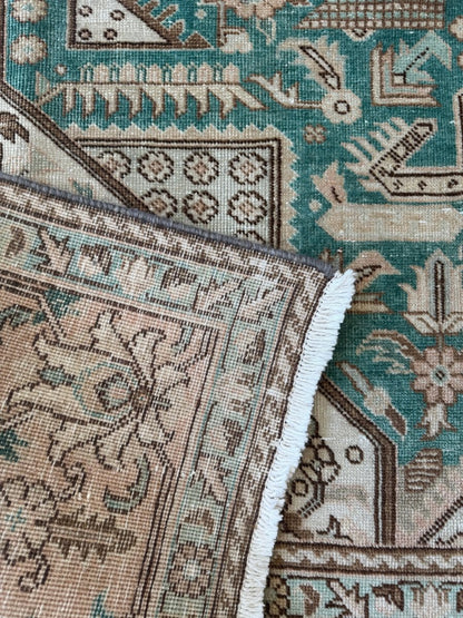 Persian Tabriz Heriz Rug | 6' 6" x 9' 6"