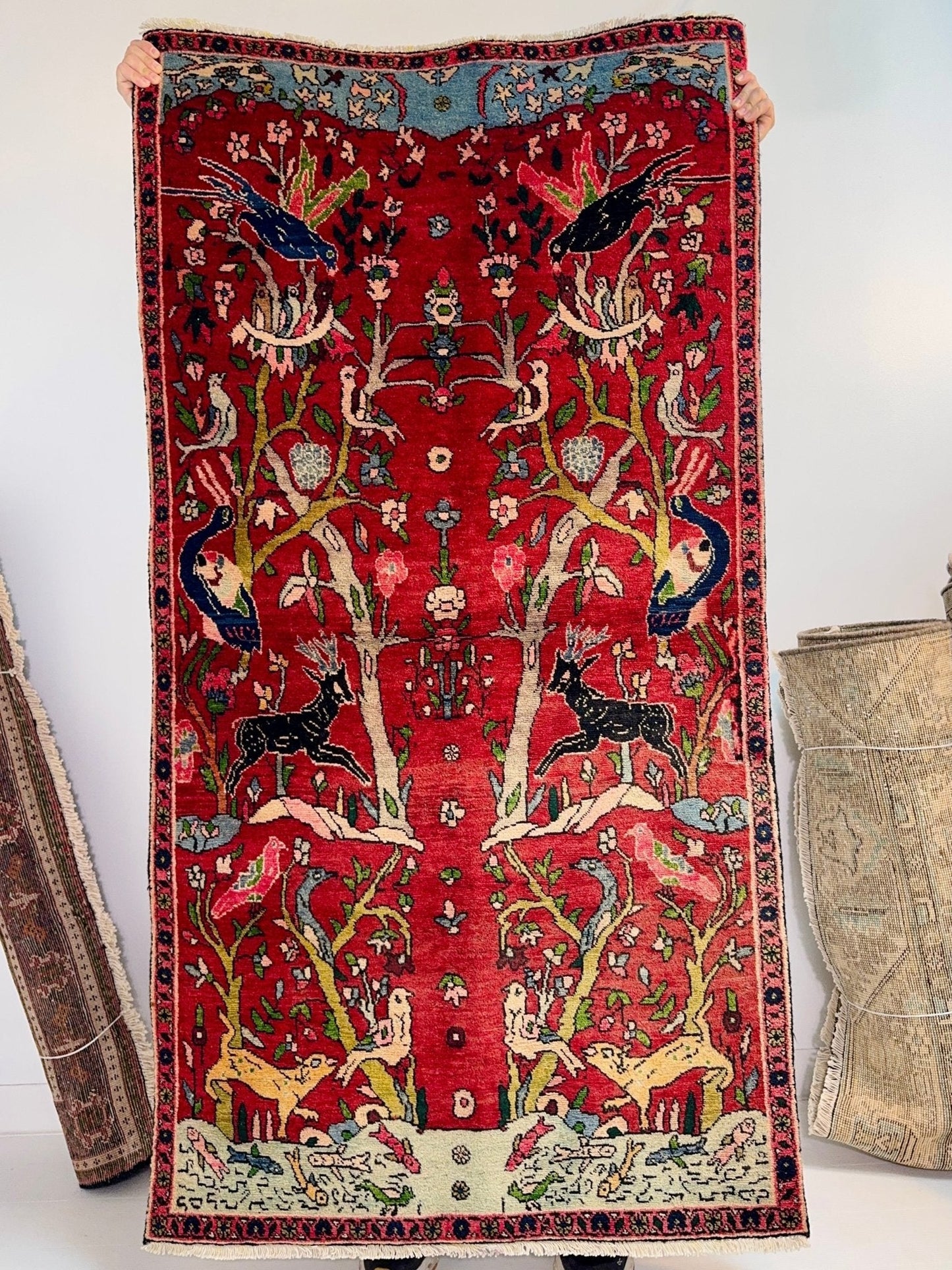 Persian Tabriz Rug | 3' 2” x 5' 11"