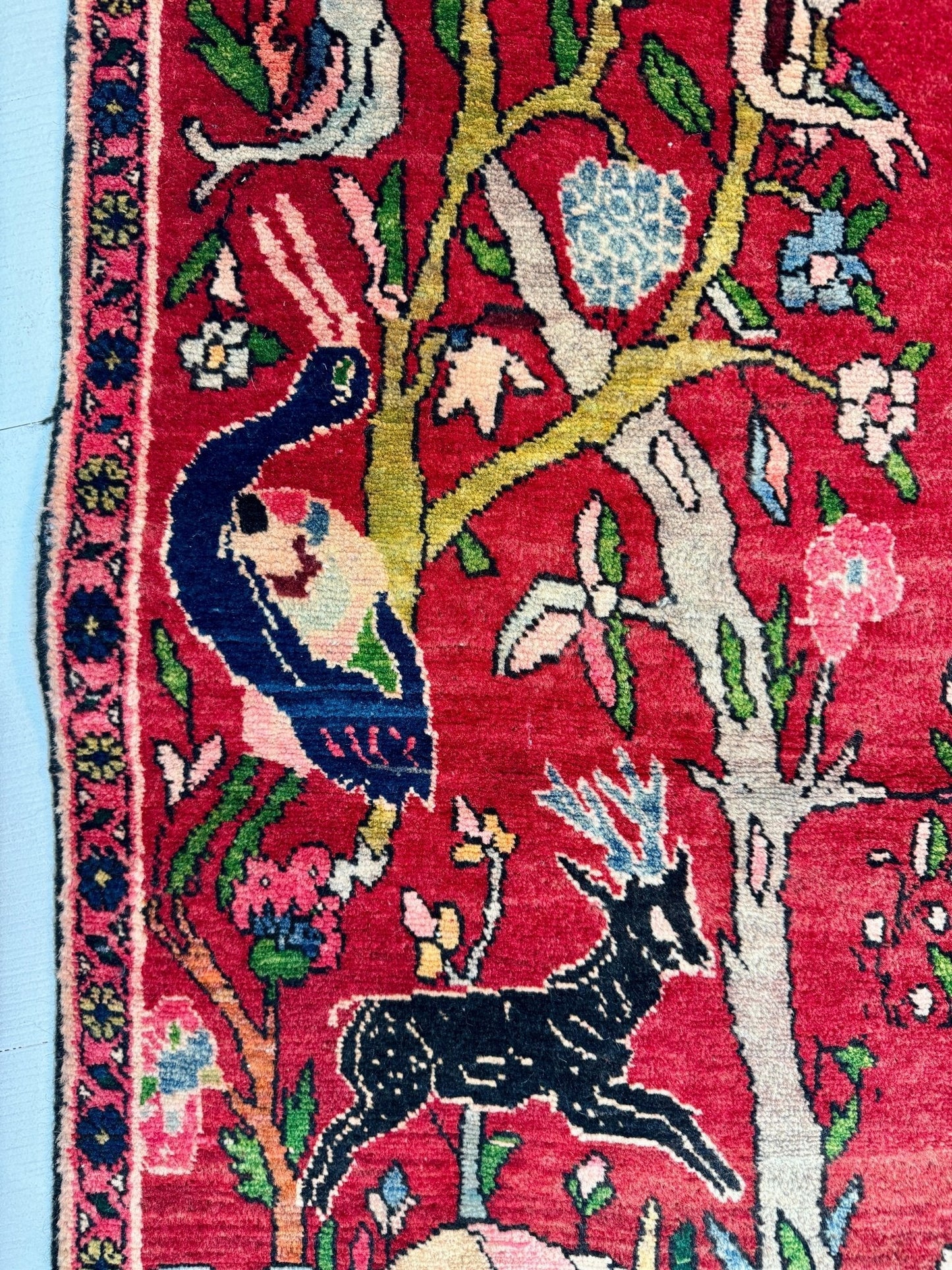 Persian Tabriz Rug | 3' 2” x 5' 11"