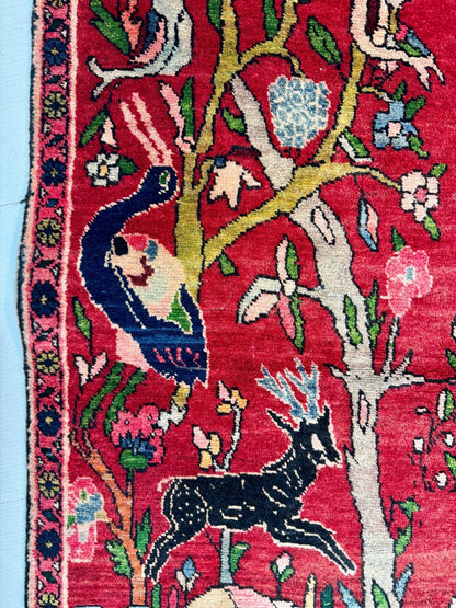 Persian Tabriz Rug | 3' 2” x 5' 11"