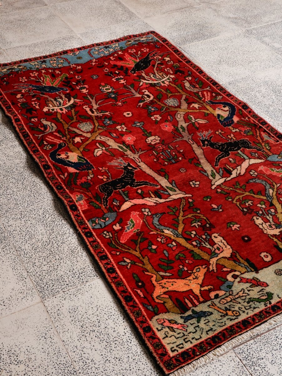 Persian Tabriz Rug | 3' 2” x 5' 11"