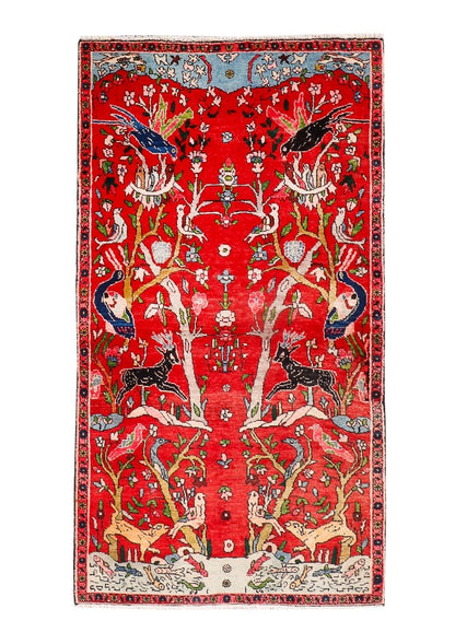 Persian Tabriz Rug | 3' 2” x 5' 11"