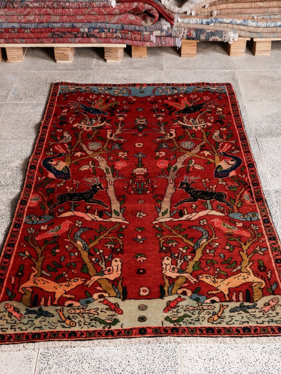 Persian Tabriz Rug | 3' 2” x 5' 11"