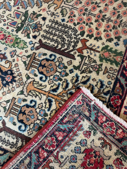 Persian Tabriz Rug | 6' 6" x 8' 10"