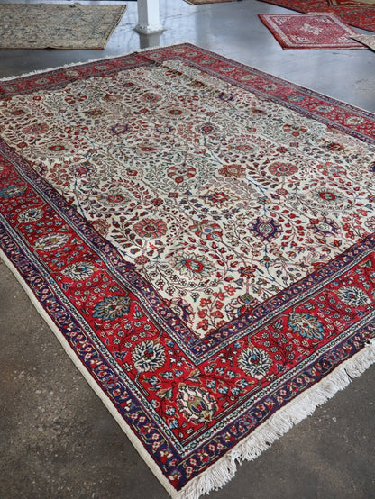 Persian Tabriz Rug | 9' 10" x 12' 10"