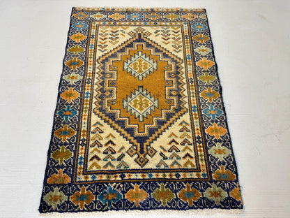 Persian Turkmen Rug | 1' 10” x 2' 7"