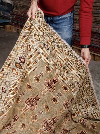 Persian Turkmen Rug | 6' 7” x 8' 4"