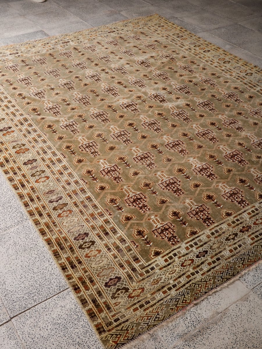 Persian Turkmen Rug | 6' 7” x 8' 4"