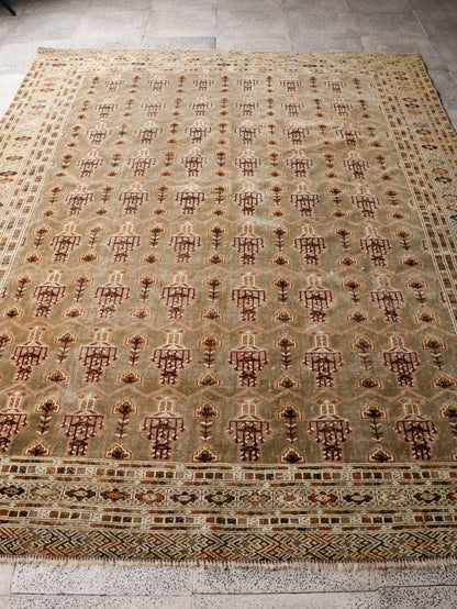 Persian Turkmen Rug | 6' 7” x 8' 4"