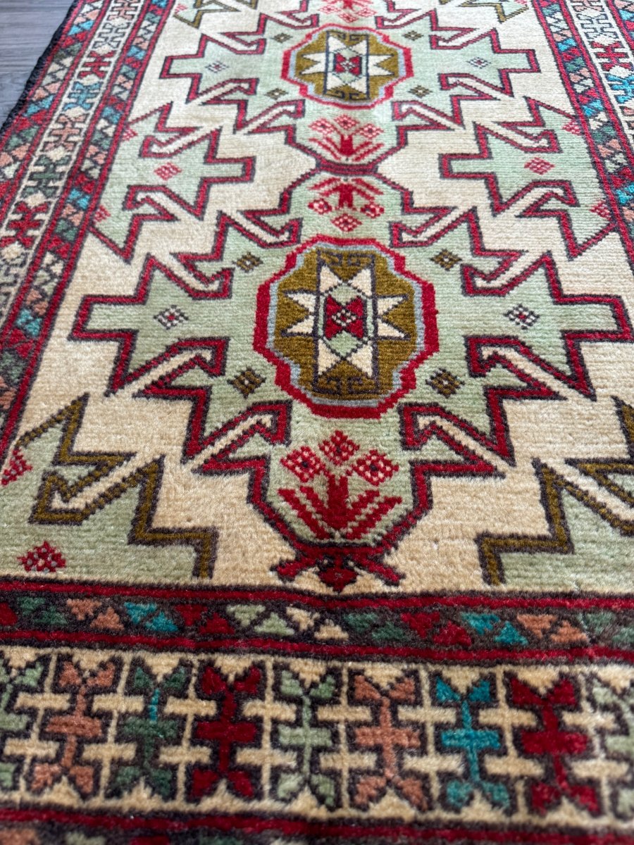 Persian Turkomana Rug | 1' 11" x 2' 11"