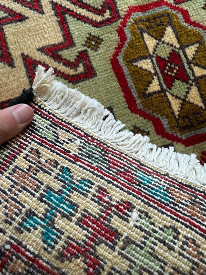 Persian Turkomana Rug | 1' 11" x 2' 11"