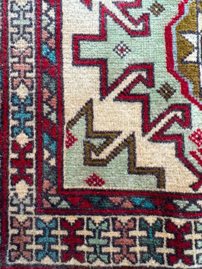 Persian Turkomana Rug | 1' 11" x 2' 11"