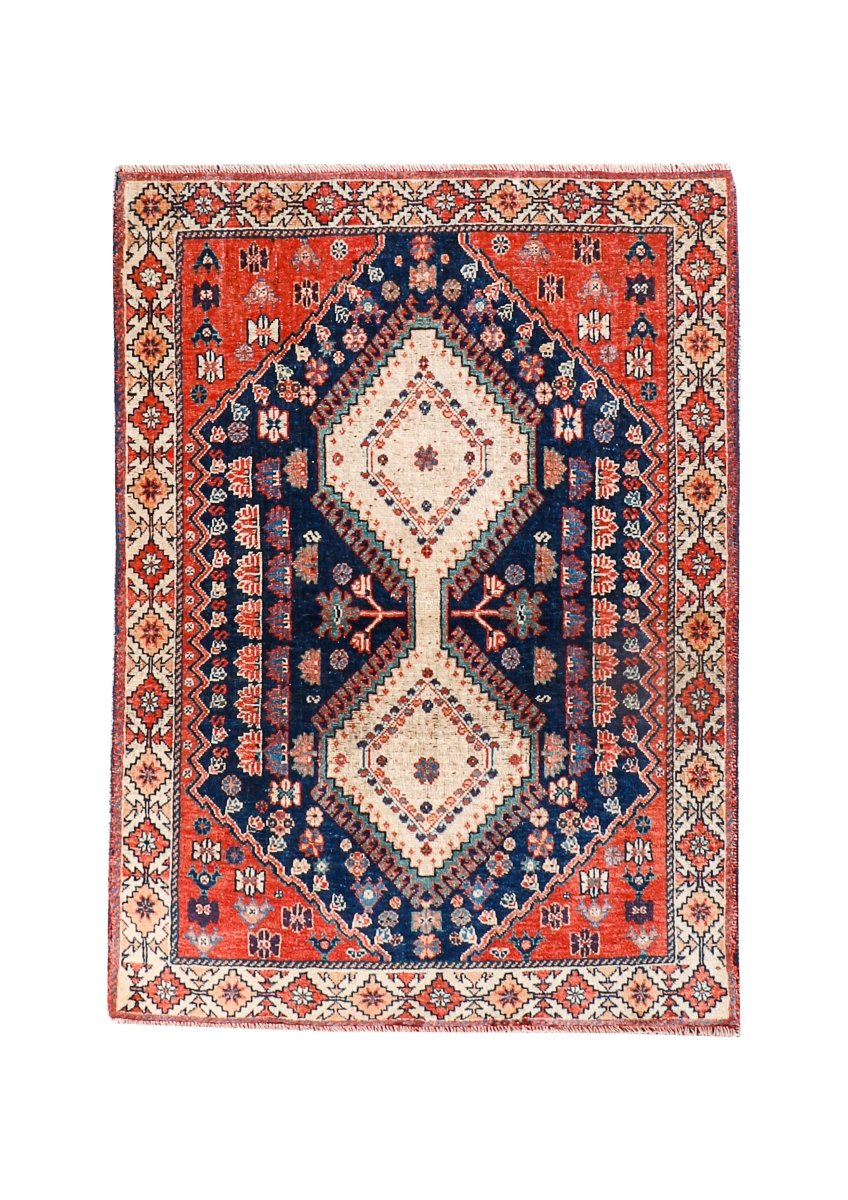 Persian Yalameh Rug | 3' 1” x 4' 6"