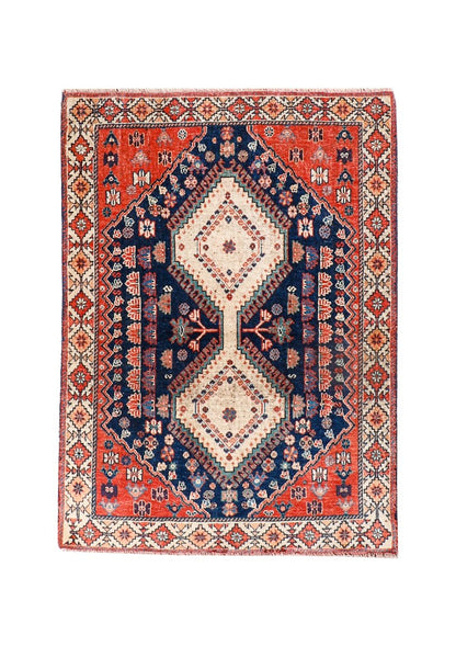 Persian Yalameh Rug | 3' 1” x 4' 6"