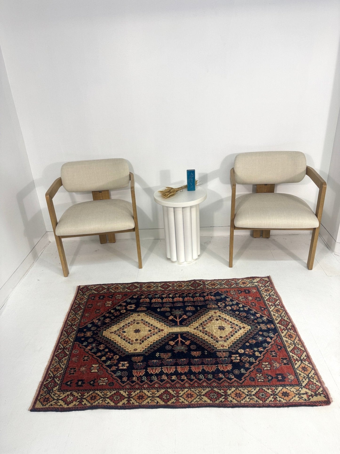 Persian Yalameh Rug | 3' 1” x 4' 6"